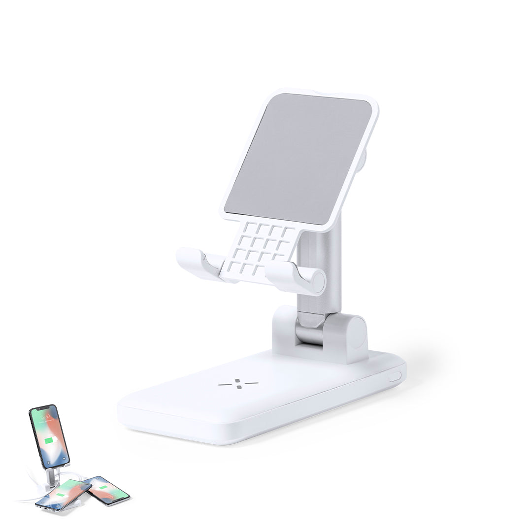 Cheviot Wireless Phone Charger Holder – Multifunctional Power Bank with Adjustable Stand