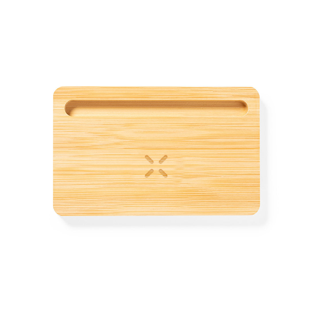 Loubron Wireless Charger Bamboo Organizer for Irish Businesses