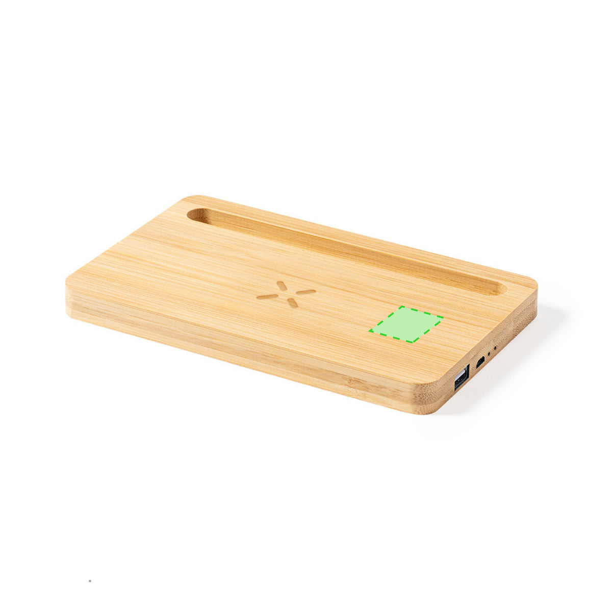 Loubron Wireless Charger Bamboo Organizer for Irish Businesses