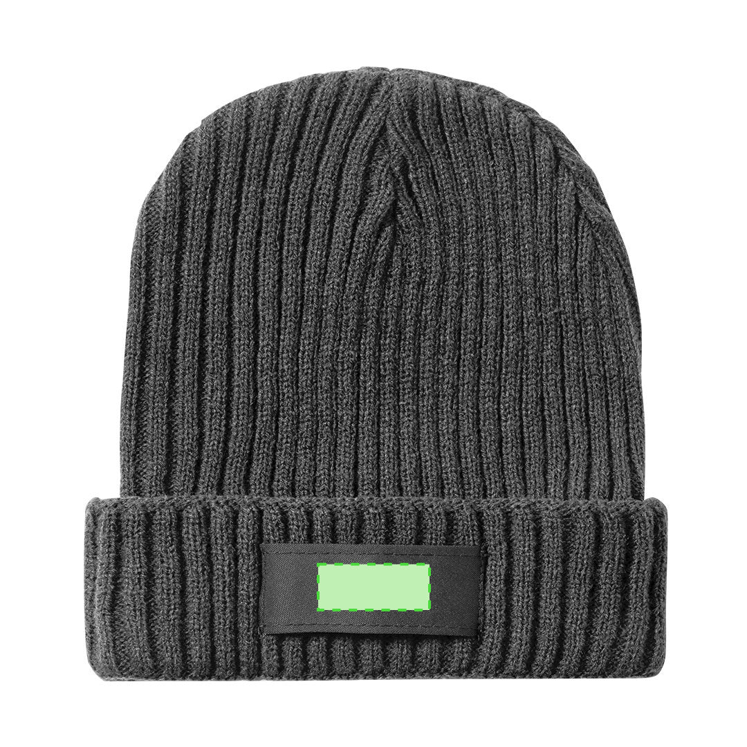 Selsoker Ribbed Knitted Hat – Soft, Warm and Customisable