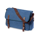 Gibson Shoulder Bag – Durable Canvas and PU Leather Design