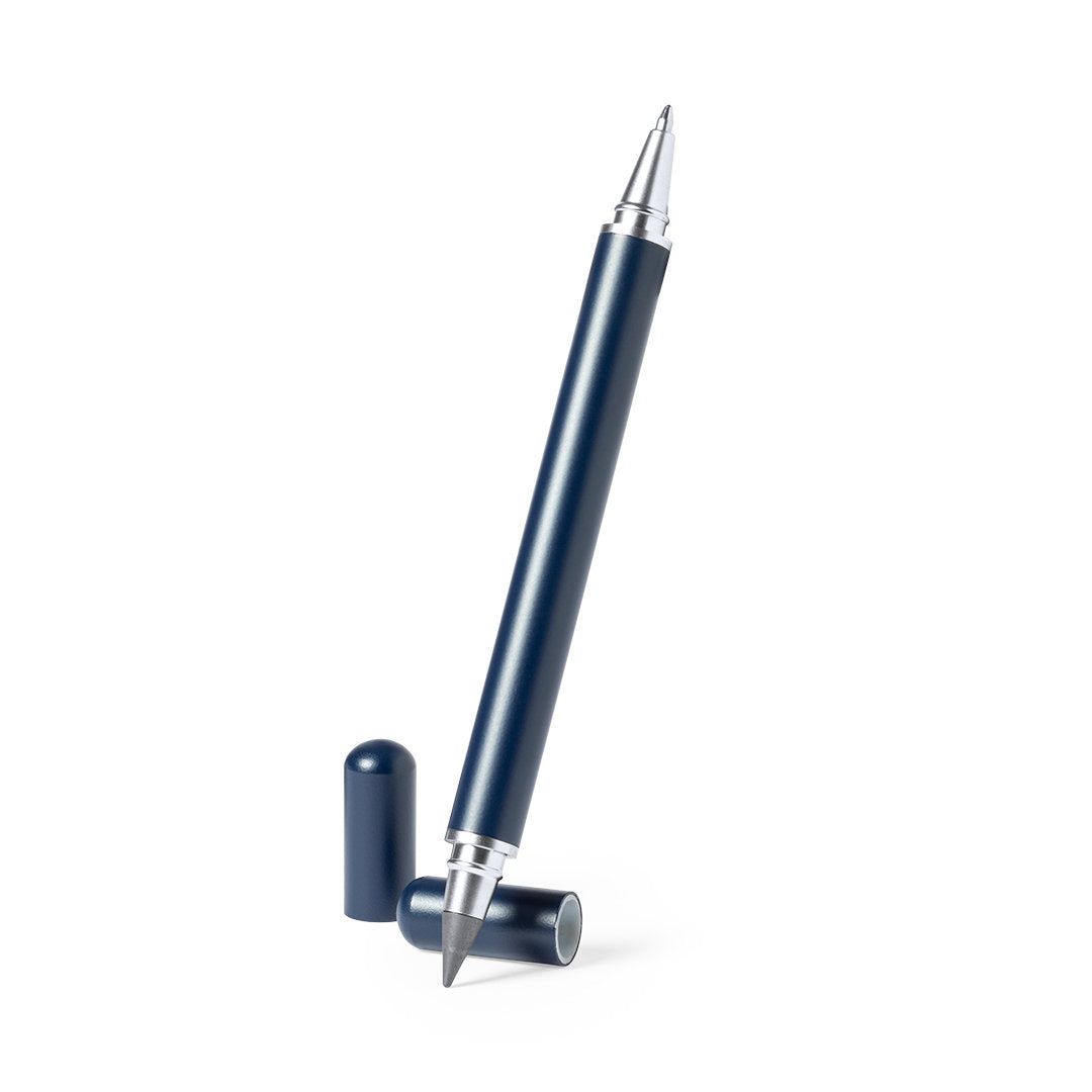 Holwick Pen and Pencil 2-in-1 – Durable Metal Writing Instrument