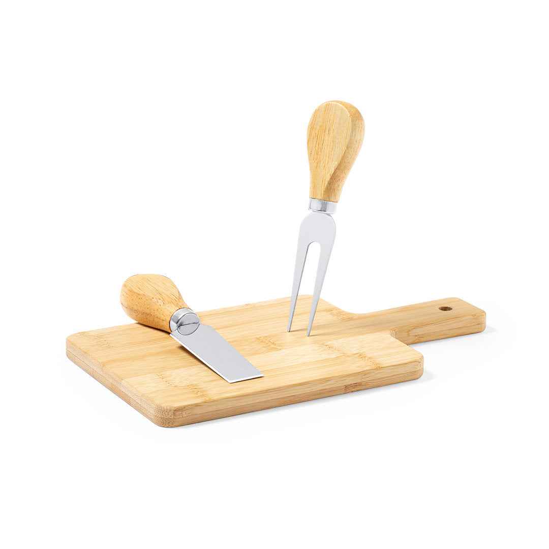 Tauroa Cheese Set – Bamboo and Stainless Steel Complete Set