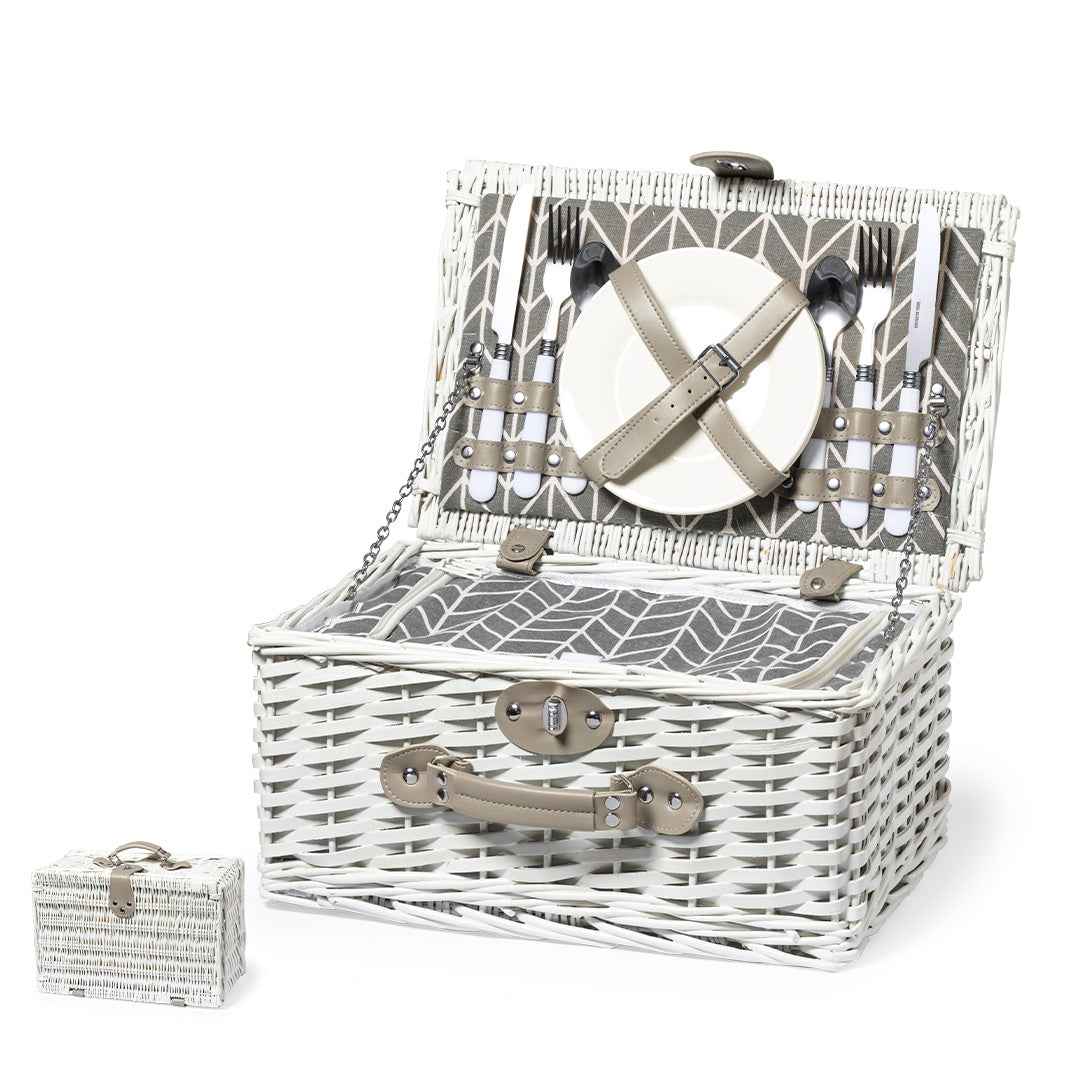 Midland Picnic Cooler Basket for 2 People