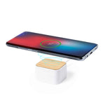 Billins Wireless Charger with Bamboo Details