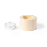 Yiren Candle – Natural Vanilla Scented Candle with Eco-friendly Wooden Base