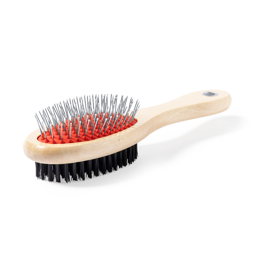 Brolin Pet Brush – Durable Natural Wood Brush for Pets