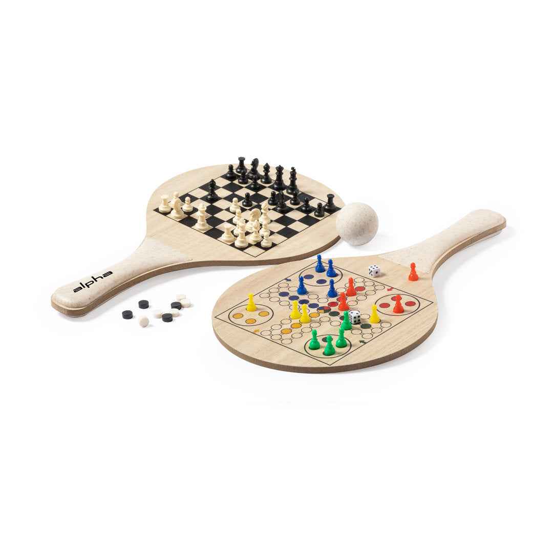 Pecter Beach Rackets – Sustainable Wooden Beach Game Set