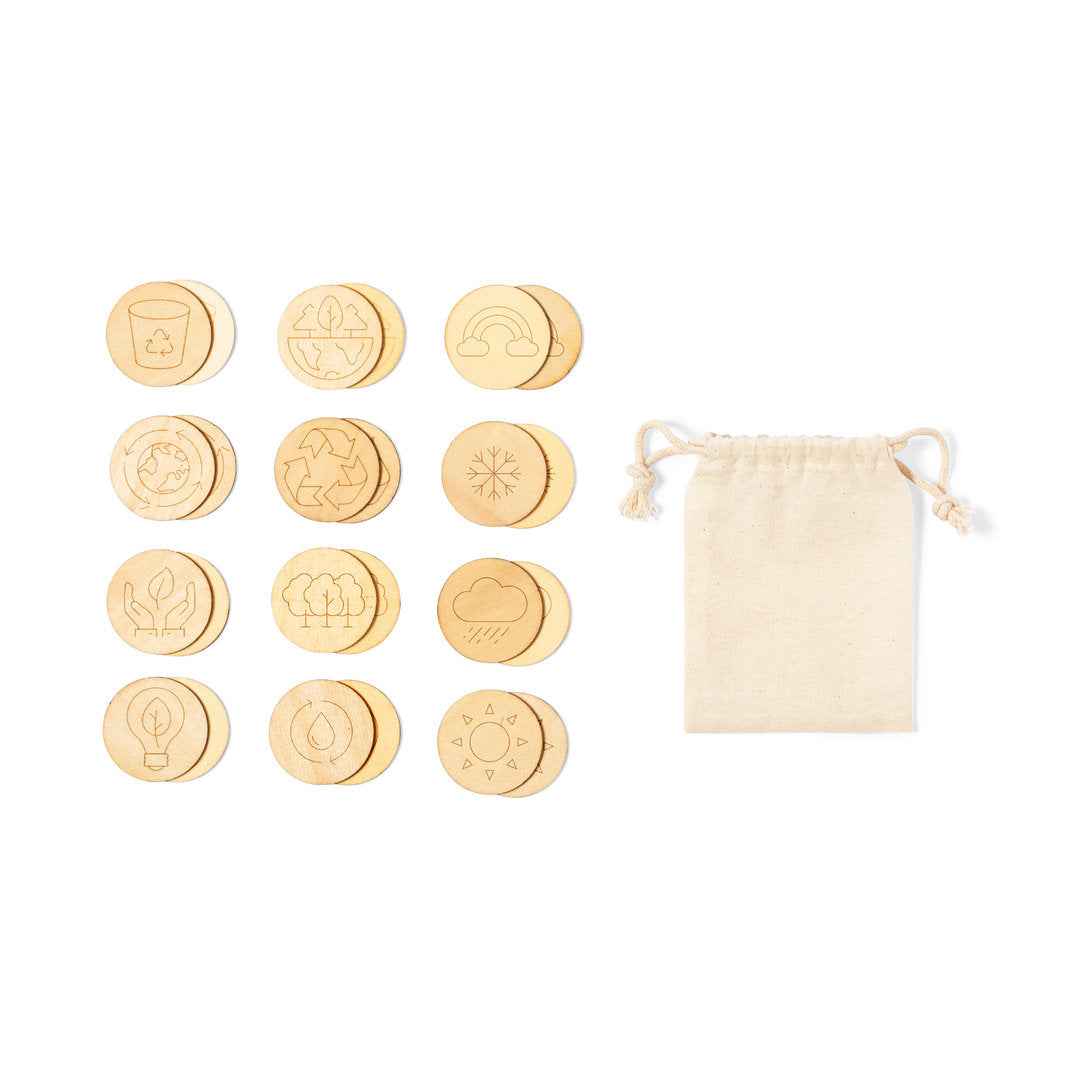 Lauby Ecological Awareness Game - Sustainable Wooden Toy for Kids