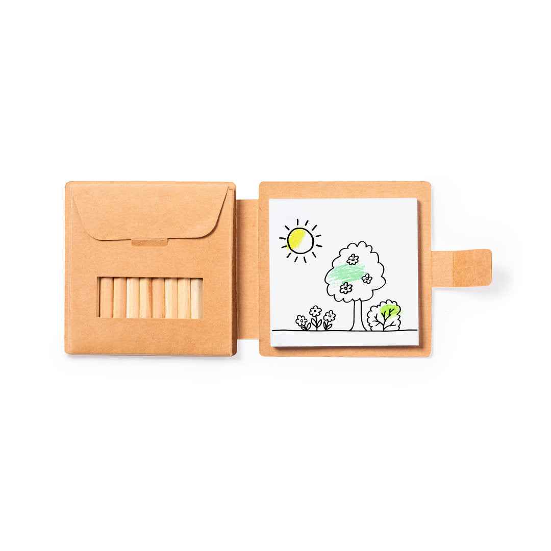 Lauglin Nature Colouring Set – Sustainable Kids' Art Supplies in Ireland