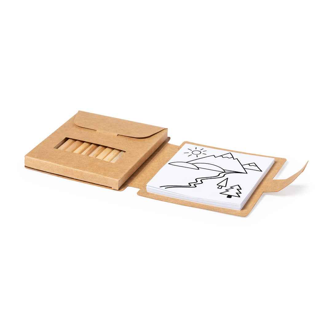 Lauglin Nature Colouring Set – Sustainable Kids' Art Supplies in Ireland