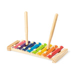 Nultyn Wooden Xylophone – Colourful Pine Wood Musical Toy