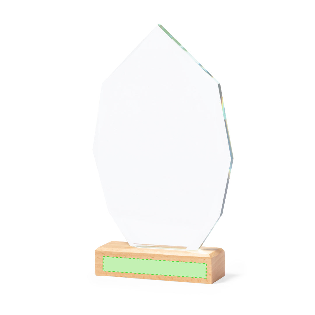 Pulman Commemorative Glass Plaque – Durable and Elegant Awards for Irish Businesses and Events