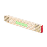 Medil Wooden Carpenter's Ruler – Durable and Practical Measuring Tool
