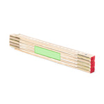 Medil Wooden Carpenter's Ruler – Durable and Practical Measuring Tool