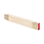 Medil Wooden Carpenter's Ruler – Durable and Practical Measuring Tool