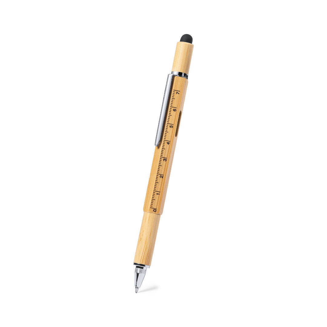 Rakars multifunction ball pen – Sustainable Bamboo Pen with Multiple Tools