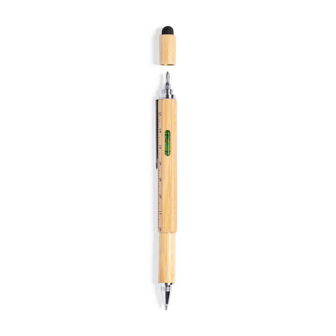 Rakars multifunction ball pen – Sustainable Bamboo Pen with Multiple Tools
