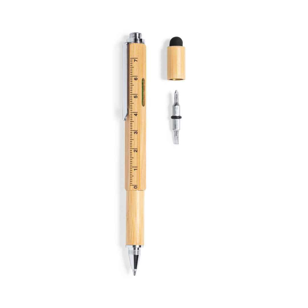 Rakars multifunction ball pen – Sustainable Bamboo Pen with Multiple Tools