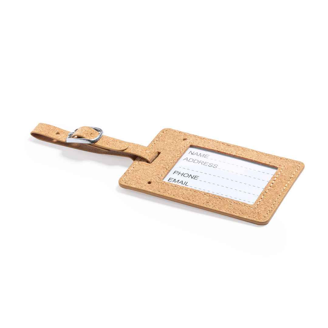 Dastin Cork Luggage Tag – Natural and Sustainable Travel Accessory