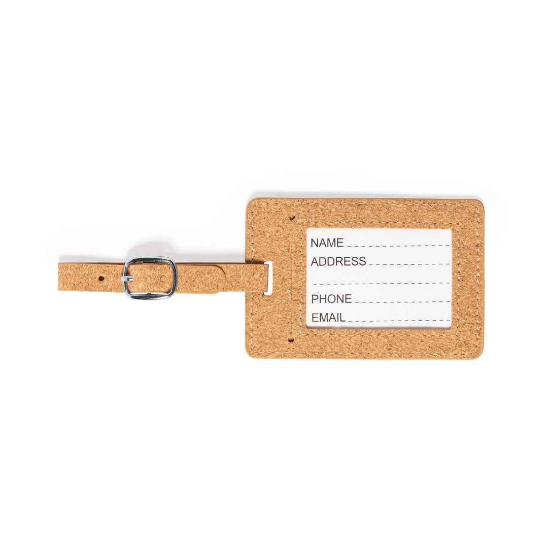 Dastin Cork Luggage Tag – Natural and Sustainable Travel Accessory