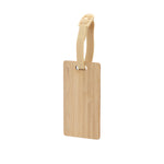 Elwes Bamboo Luggage Tag – Sustainable Travel Accessory
