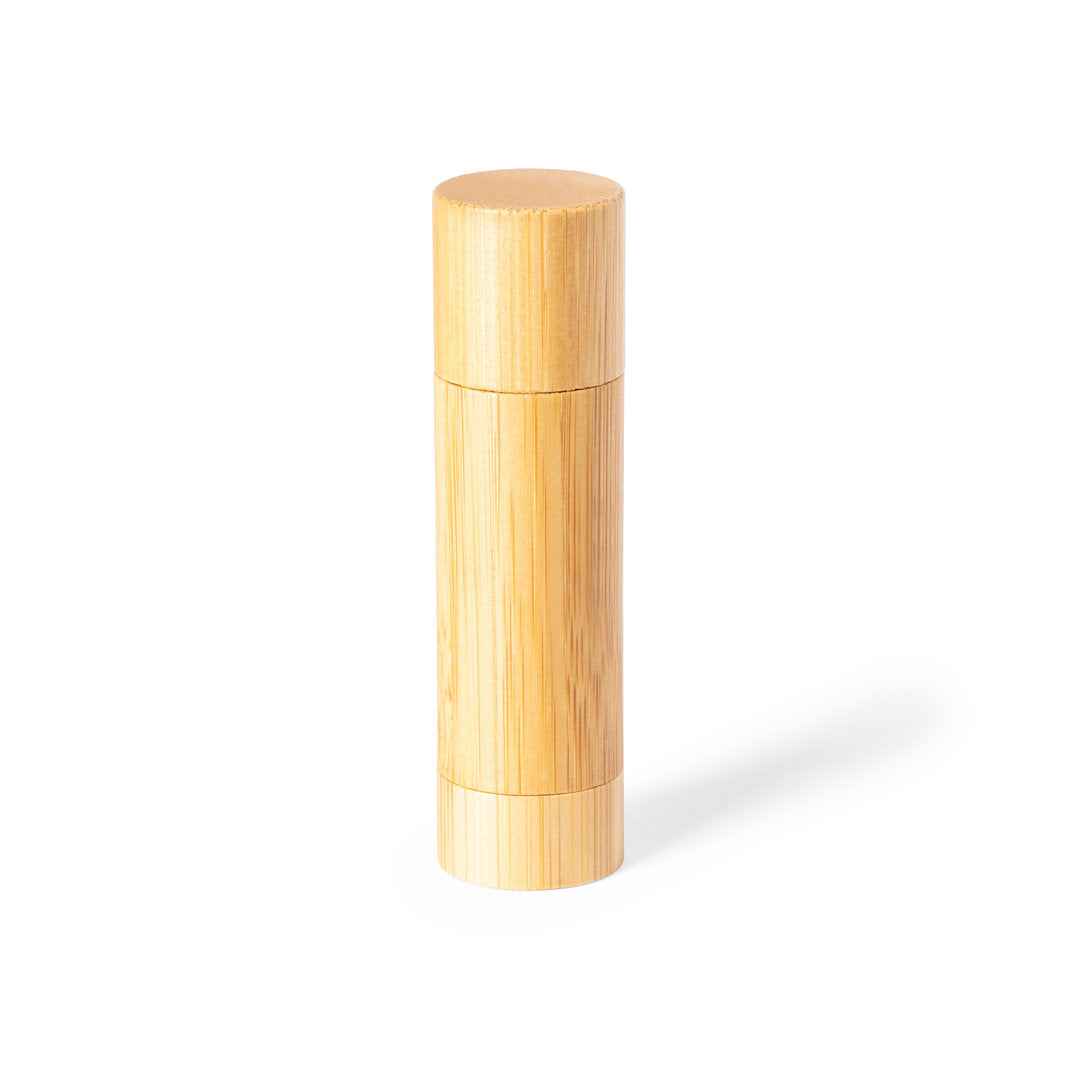 Fitol Lip Balm with SPF15 – Natural Vanilla Scented Bamboo Dispenser