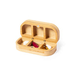 Pensol Bamboo Pillbox – Durable and Eco-Friendly Storage Solution