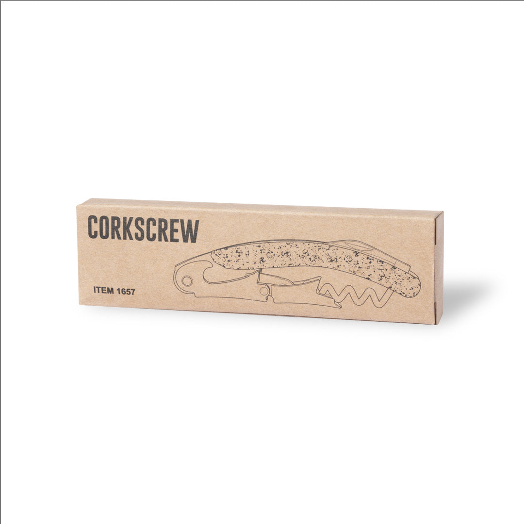 Glaber Corkscrew – Durable Stainless Steel Wine Accessory from Fou Tees Ireland