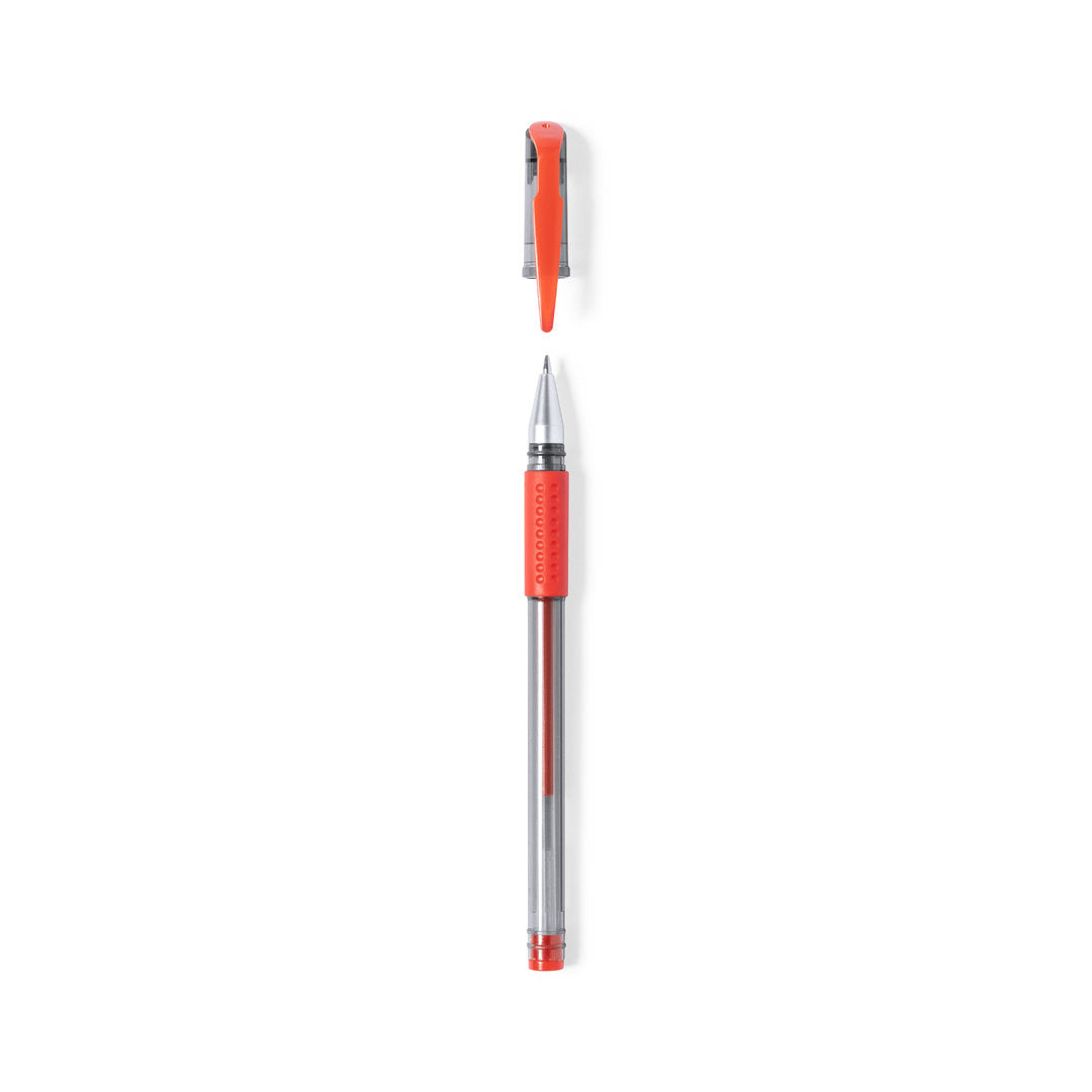 Ricen Gel Pen – Transparent Design Ball Pen with Gel Ink | Fou Tees Ireland