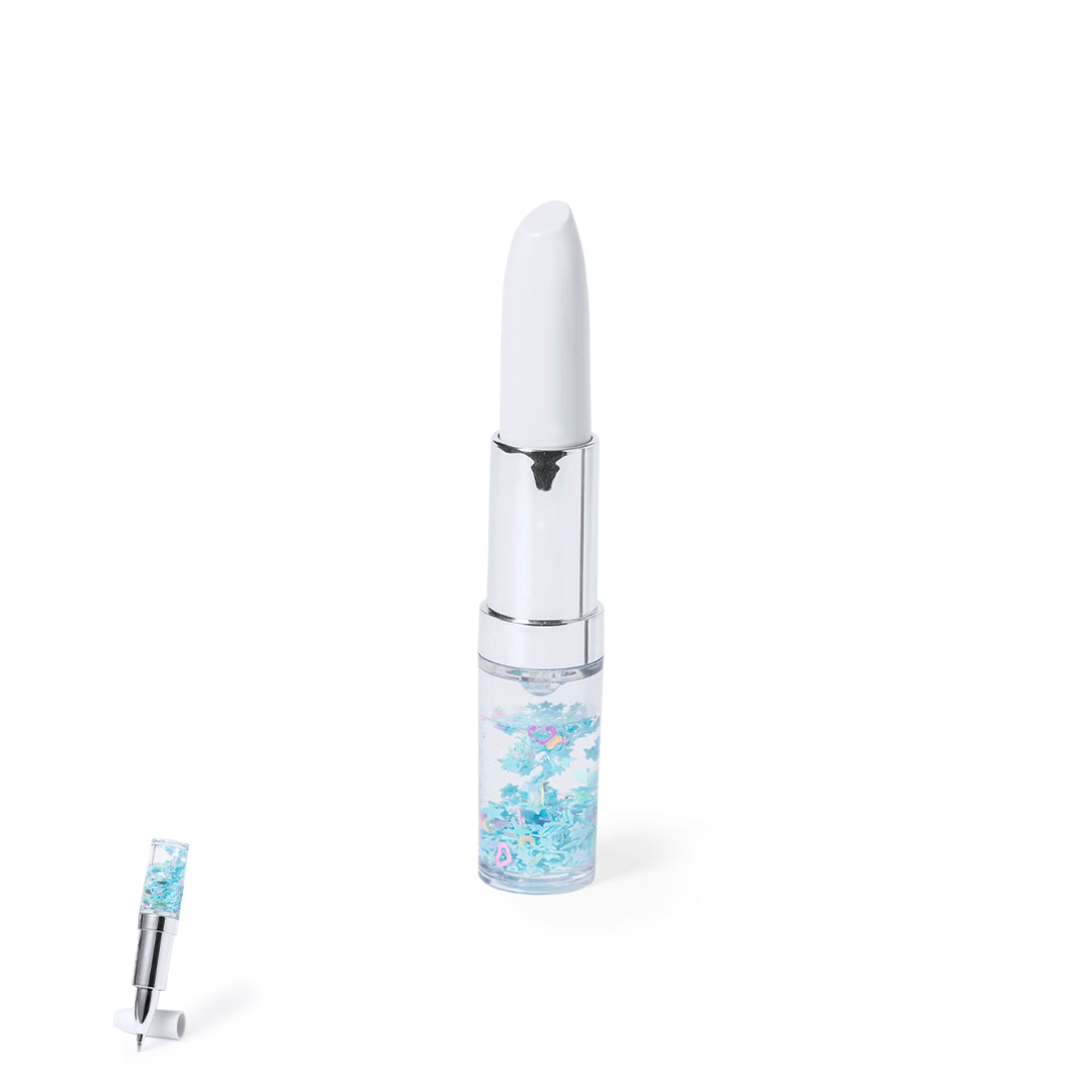 Bracing Pen – Stylish Lipstick-Shaped Blue Ink Pen for Irish Businesses