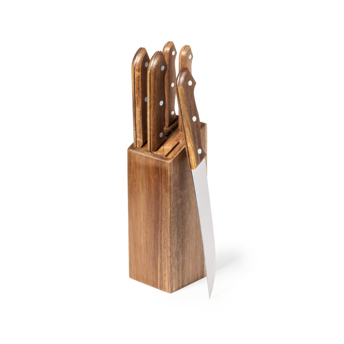 Wheeler Acacia Wood Knife Set – Durable and Stylish Kitchen Essential