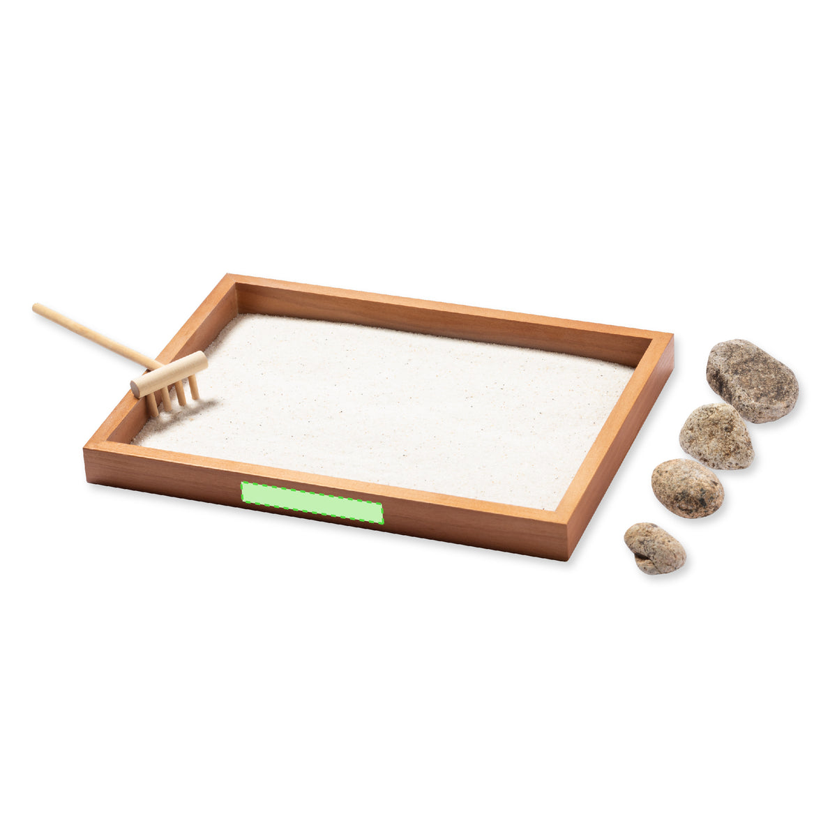 Azumy Mini Zen Garden – Natural Wooden Relaxation Set