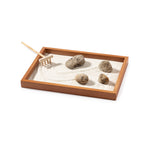 Azumy Mini Zen Garden – Natural Wooden Relaxation Set