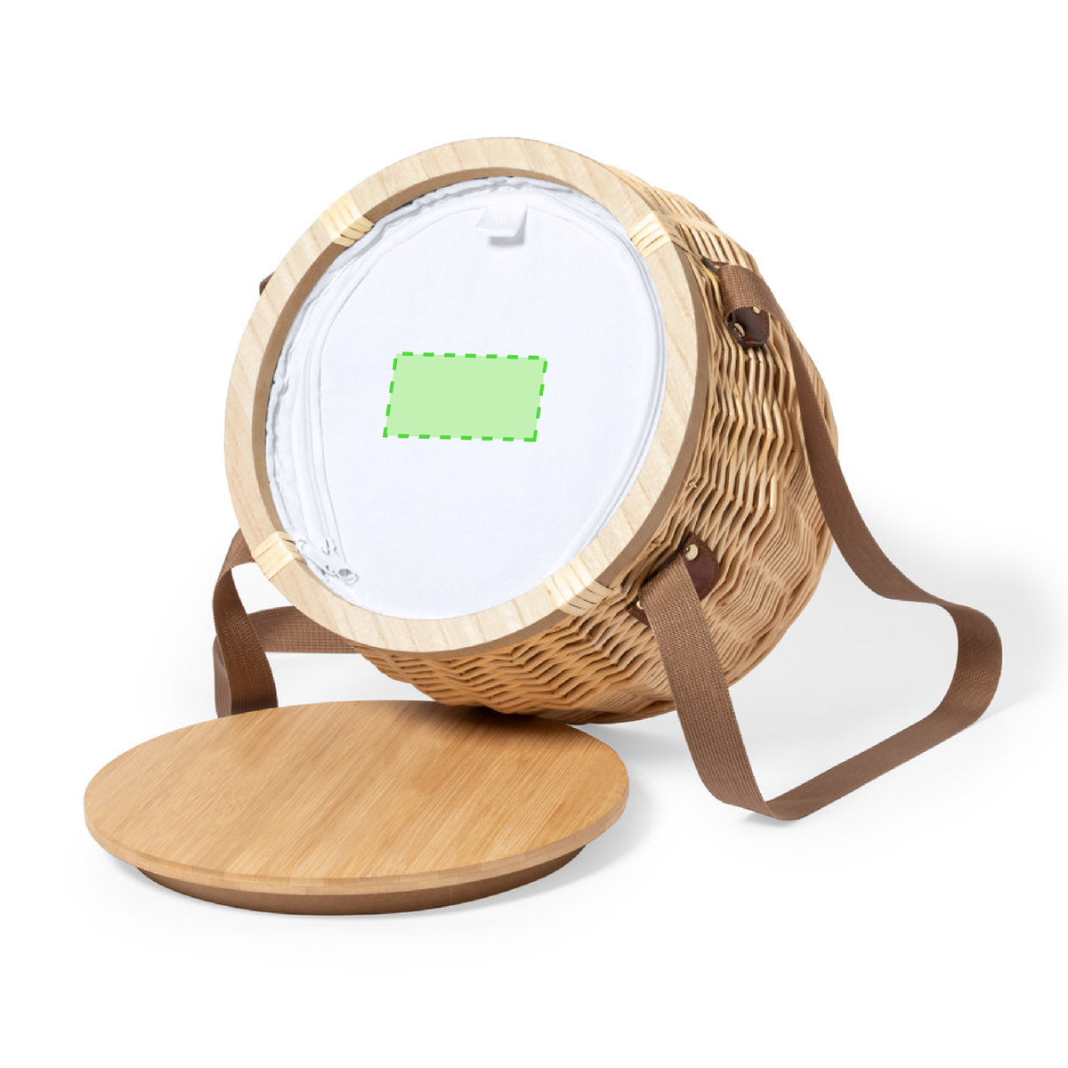 Bubu Retro Cooler Basket – Stylish and Practical Picnic Companion