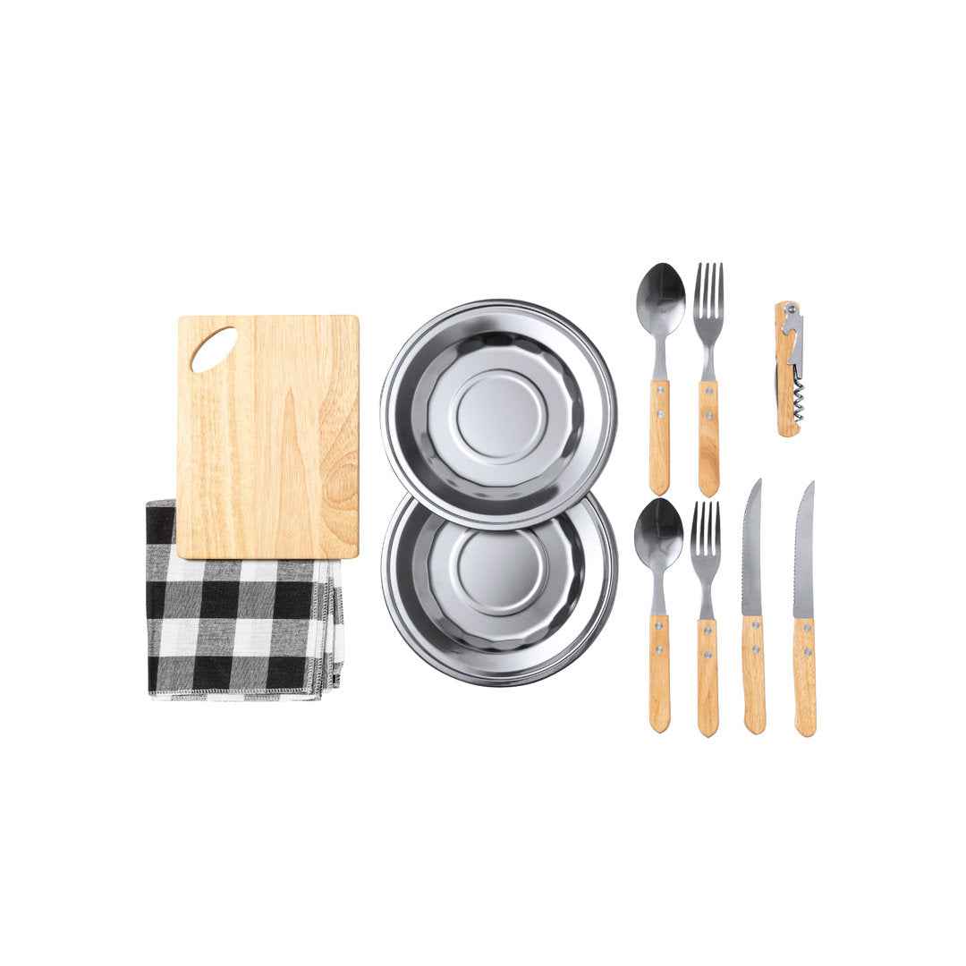 Scotty Picnic Set for 2 with Cotton Carry Bag