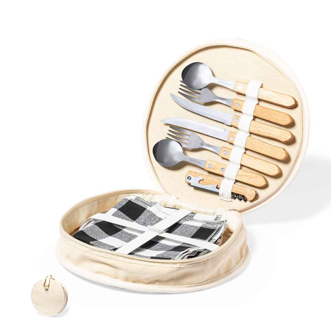 Scotty Picnic Set for 2 with Cotton Carry Bag