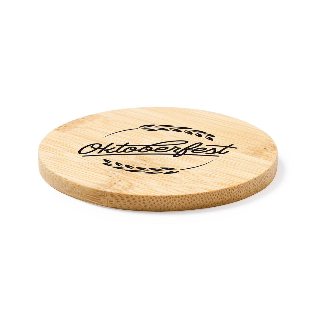 Derrik Bamboo Coaster – Sustainable Drink Accessory