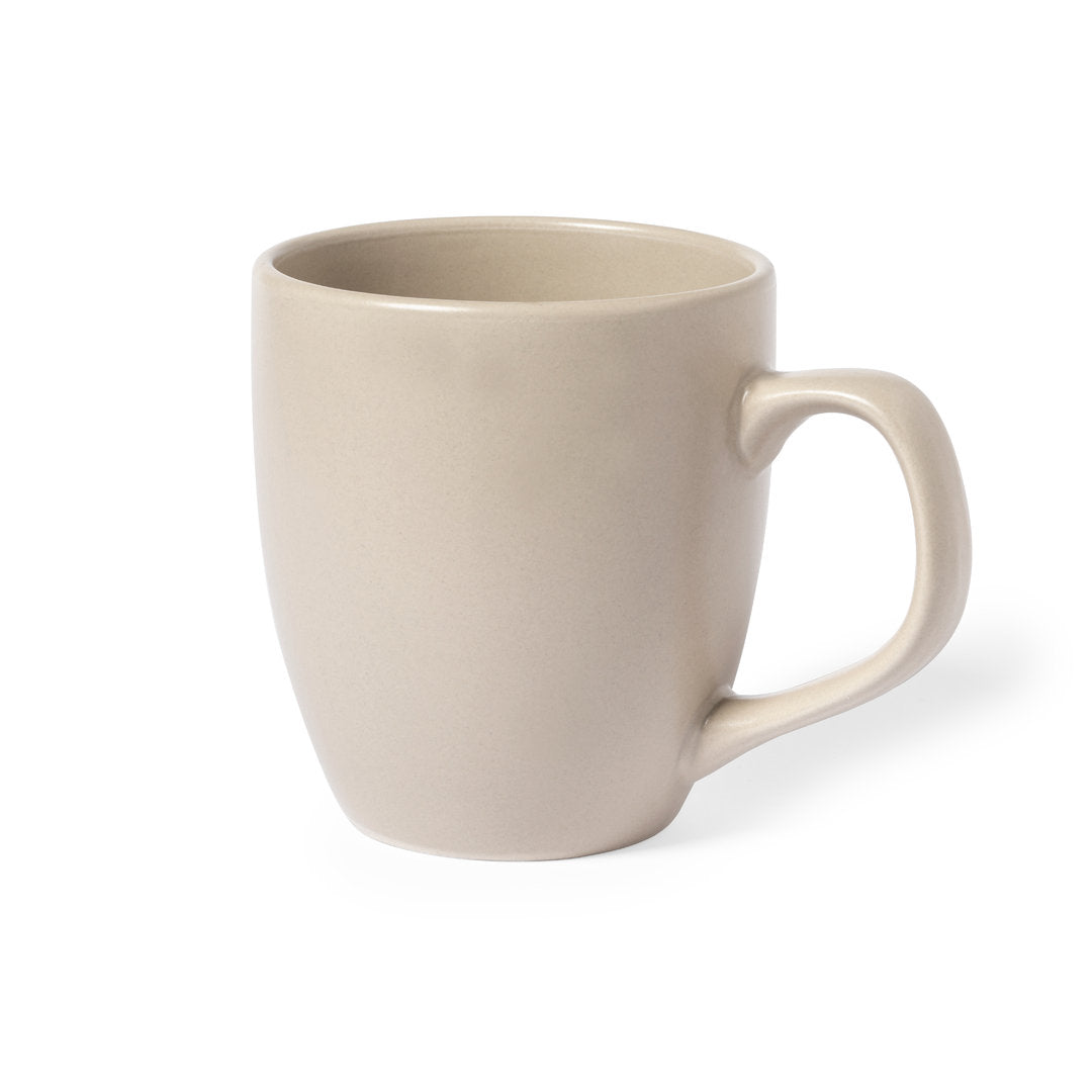 Leslie Ceramic Mug – Stylish 470ml Matte Finish Mug from Fou Tees Ireland
