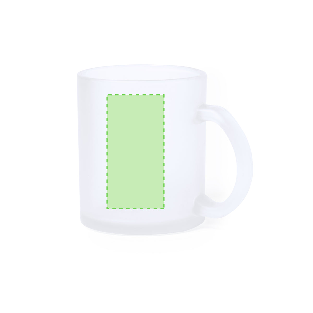 Amira Sublimation Glass Mug – 350ml Capacity