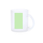 Amira Sublimation Glass Mug – 350ml Capacity