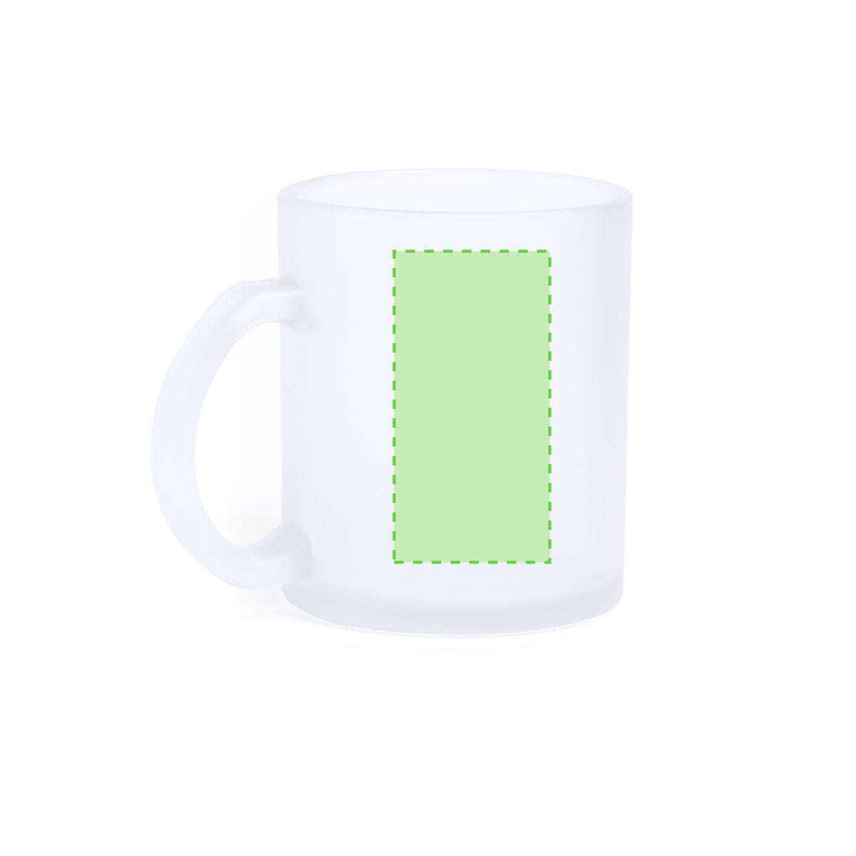 Amira Sublimation Glass Mug – 350ml Capacity