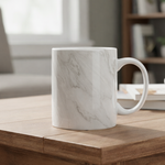 Marble Mug – Classic 11oz Ceramic Drinkware Red One Size