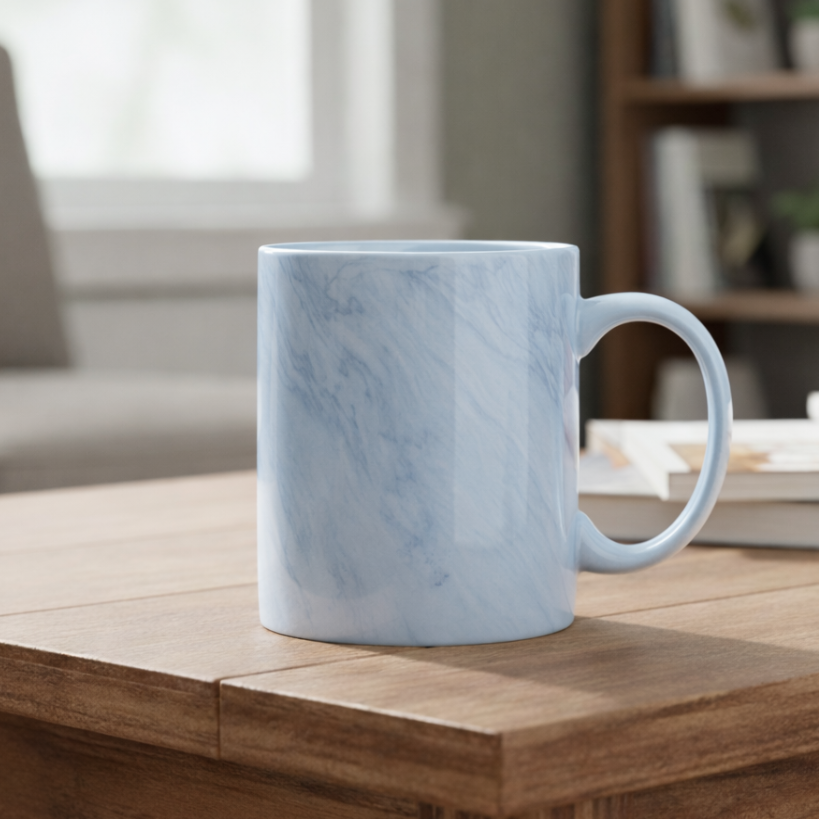 Marble Mug – Classic 11oz Ceramic Drinkware