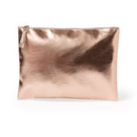 Darak PU Leather Beauty Bag – Stylish and Practical Metallic Finish Bags