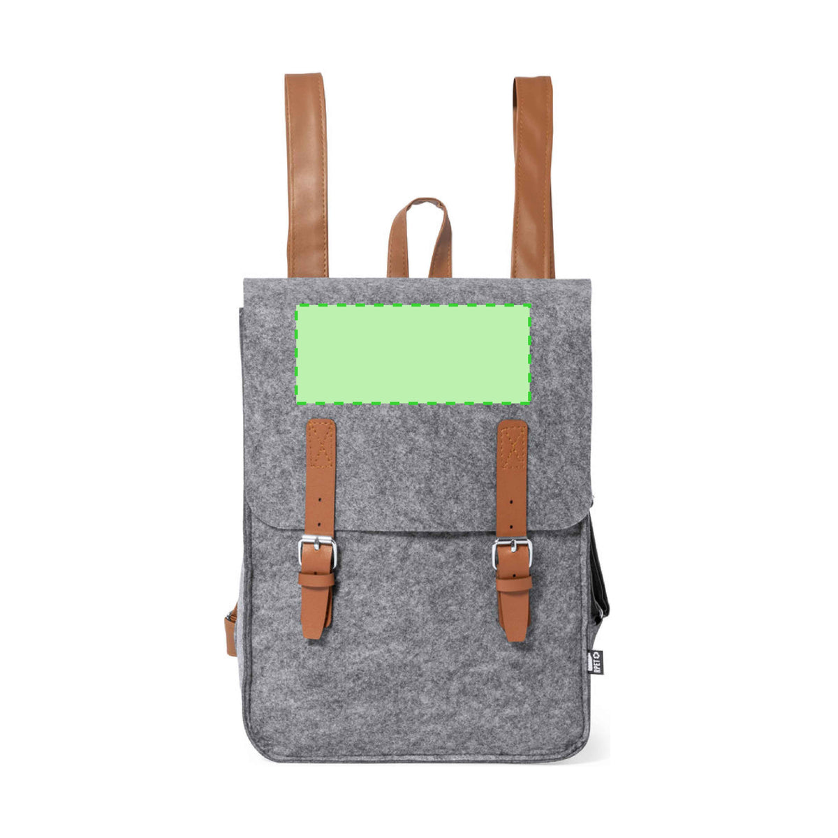 Zakian Felt RPET Backpack – Sustainable and Stylish Carrying Solution