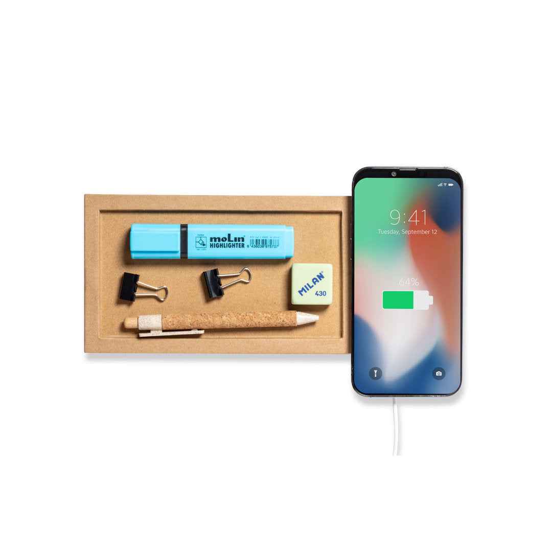 Taron Wireless Charger Organiser – Sustainable Tech Accessory
