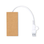 Hasgar USB Hub - Sustainable 2.0 USB Hub with Type-C and USB Ports