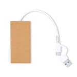 Hasgar USB Hub - Sustainable 2.0 USB Hub with Type-C and USB Ports