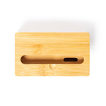 Suijin Bamboo Smartphone Holder – Natural Sound Amplifier